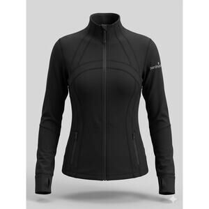 Lululemon Womens 10 Athleisure Minimalist Gorpcore Zip Thumbholes Define Jacket